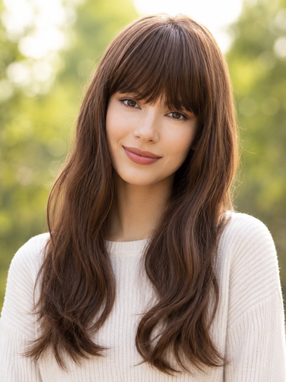 Elegant Brown Wig for Women